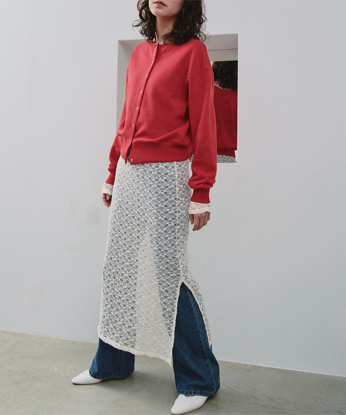 titivate「フラワーレースワンピース」|ワンピース|