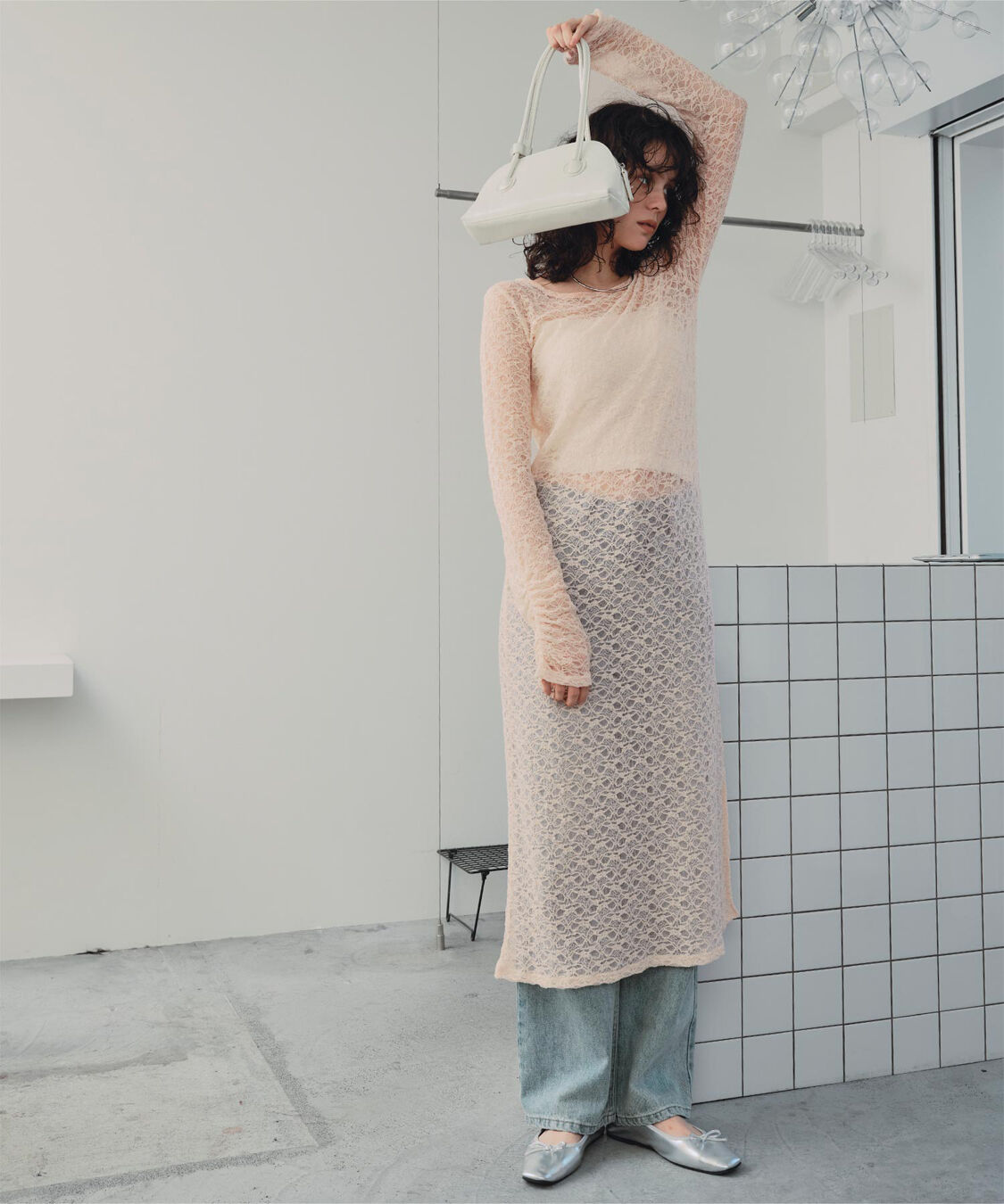 titivate「フラワーレースワンピース」|ワンピース|