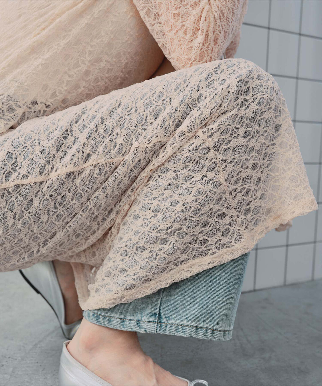 titivate「フラワーレースワンピース」|ワンピース|