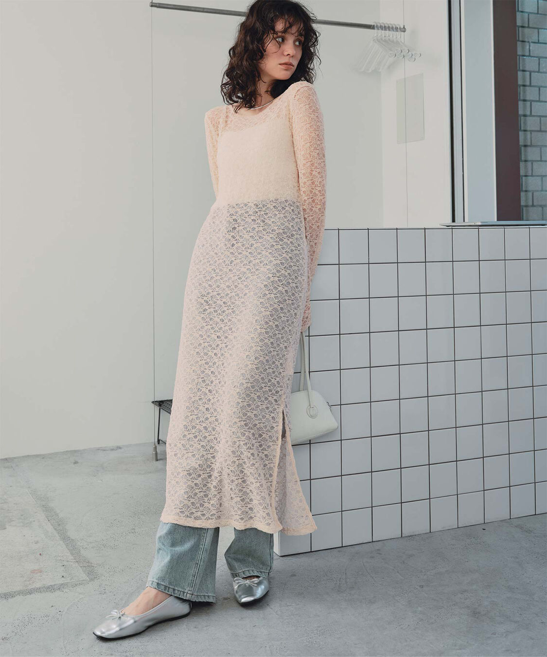 titivate「フラワーレースワンピース」|ワンピース|