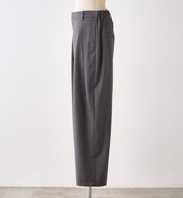  「【SMLサイズ展開】【セットアップ対応】TRツータックスラックスパンツ」|スラックス|