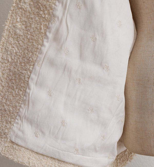  「アソートツィードノーカラージャケット」|ノーカラージャケット|