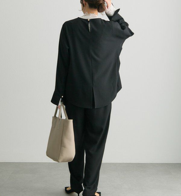  「ダブルストレッチレースカットソー」|Tシャツ・カットソー|