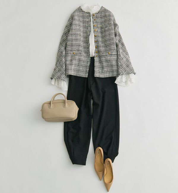  「襟袖レースプチハイネックブラウス」|シャツ・ブラウス|