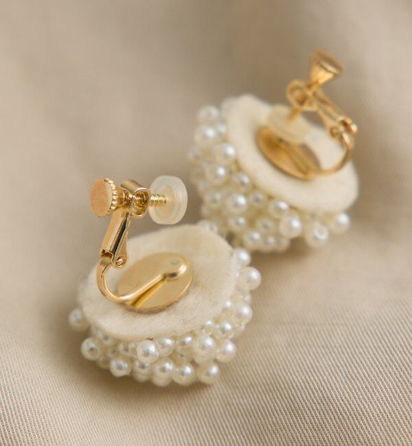  「パールフラワーイヤリング」|ネックレス|