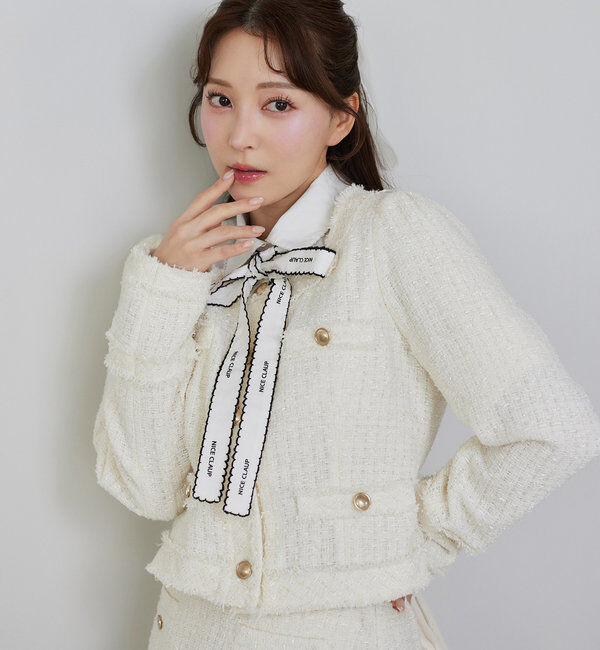  「ロゴボウタイブラウス」|シャツ・ブラウス|