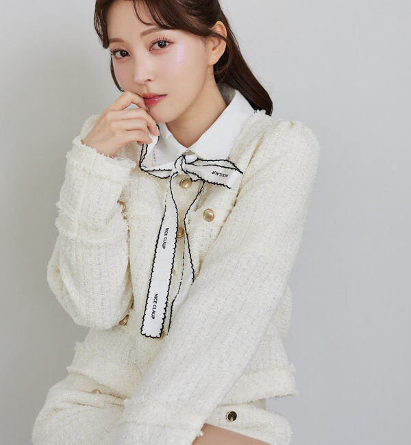  「ロゴボウタイブラウス」|シャツ・ブラウス|