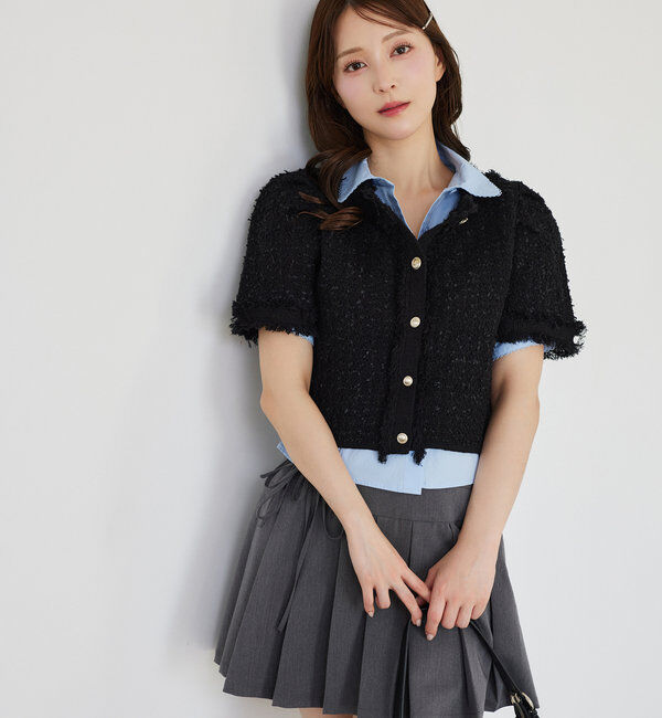  「ロゴボウタイブラウス」|シャツ・ブラウス|