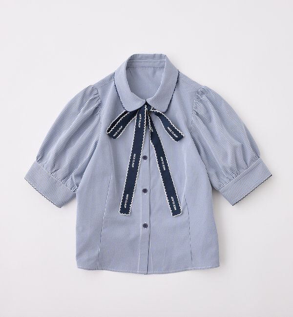  「ロゴボウタイブラウス」|シャツ・ブラウス|