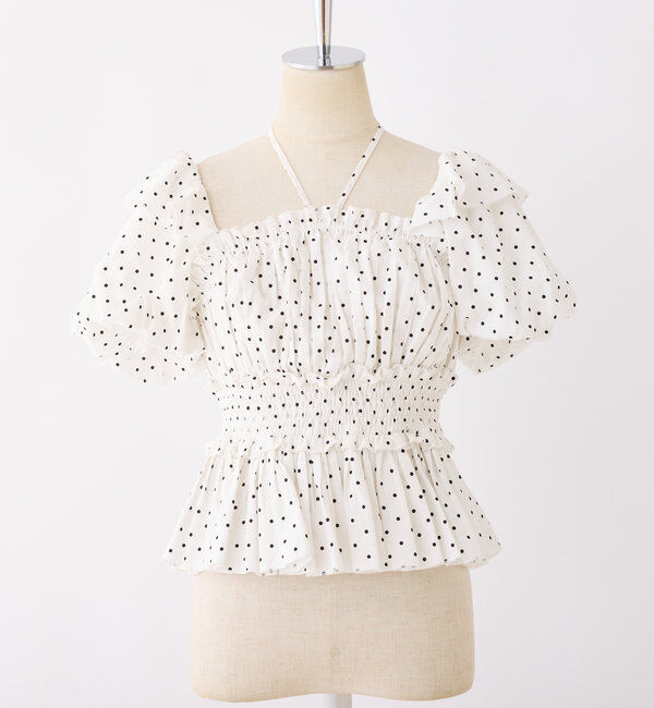  「プリーツシャーリングブラウス」|シャツ・ブラウス|