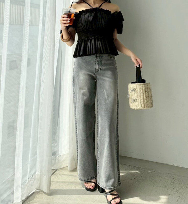  「プリーツシャーリングブラウス」|シャツ・ブラウス|