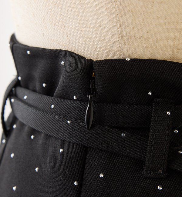  「ベルト付きツイードショートパンツ【セットアップ可能】」|その他|