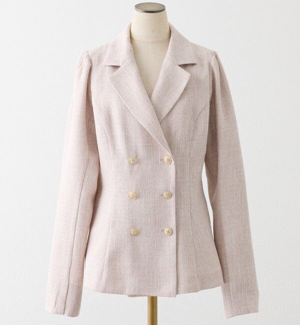  「【premiumorder】後ろレースアップテーラードジャケット/SM展開」|テーラードジャケット|