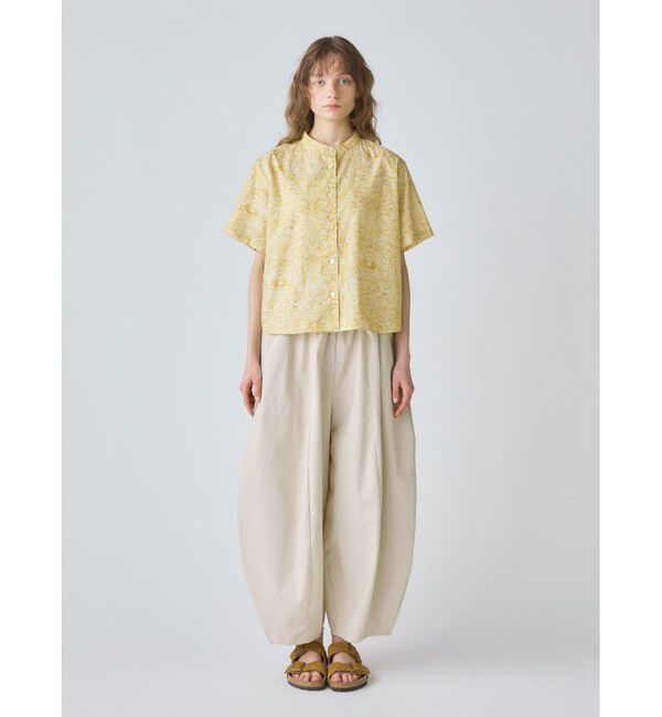 MidiUmi「MidiUmi リバティプリントシャツ」|シャツ・ブラウス|