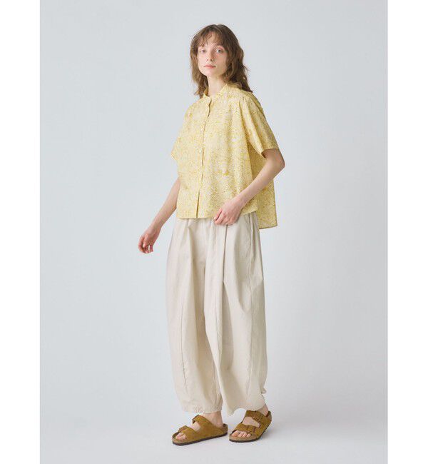 MidiUmi「MidiUmi リバティプリントシャツ」|シャツ・ブラウス|