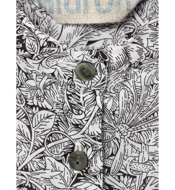 MidiUmi「MidiUmi リバティプリントシャツ」|シャツ・ブラウス|