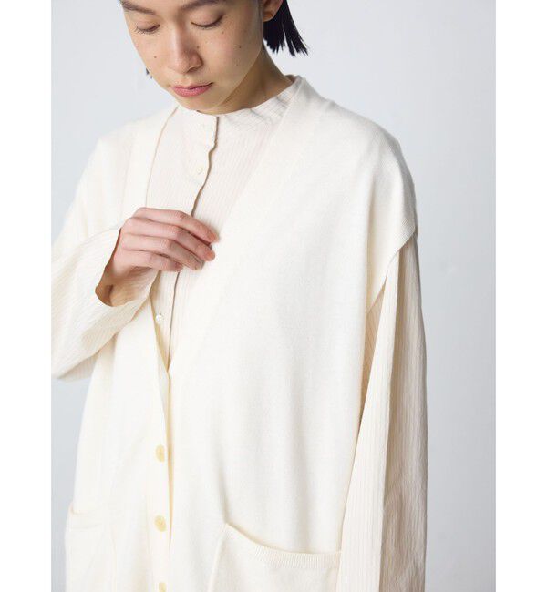 MidiUmi「MidiUmi ロングニットベスト」|ベスト・ジレ|