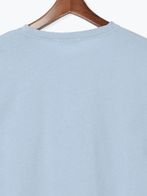 Te chichi TERRASSE「型押しプリント袖切替Tシャツ」|Tシャツ・カットソー|