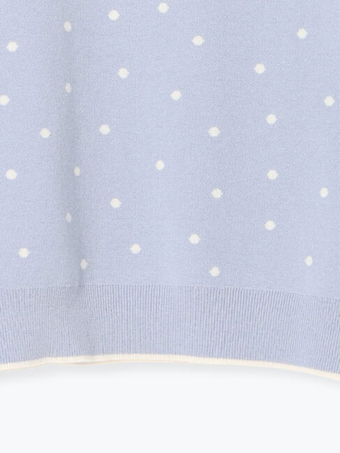 Te chichi TERRASSE「ドットジャカードハイネックニット」|ニット・セーター|