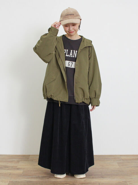 Samansa Mos2「ロゴプリントゆるスウェット」|Tシャツ・カットソー|