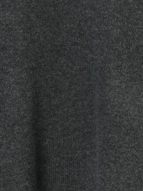 Samansa Mos2 blue「◎プリント起毛ニットプルオーバー」|ニット・セーター|