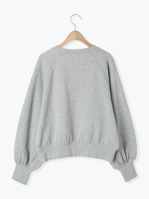 Samansa Mos2「ネコプリント刺繍スウェット」|Tシャツ・カットソー|