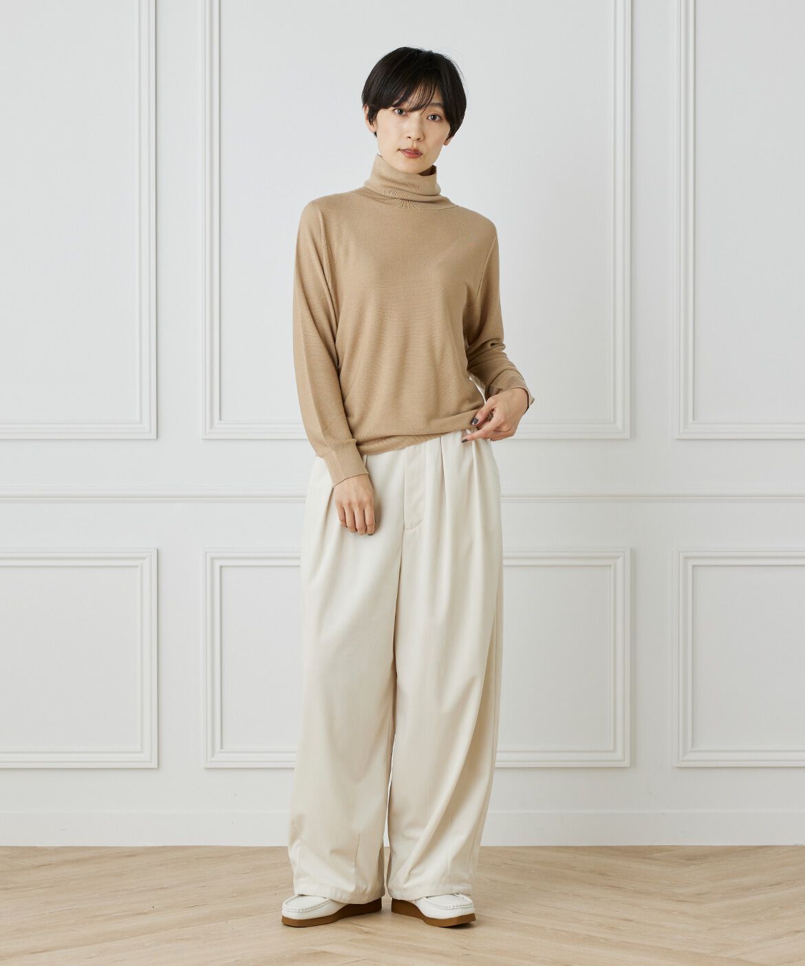 DAY by DAY it&rsquo;s international「タートルネックニット《Cuoo》」|ニット・セーター|