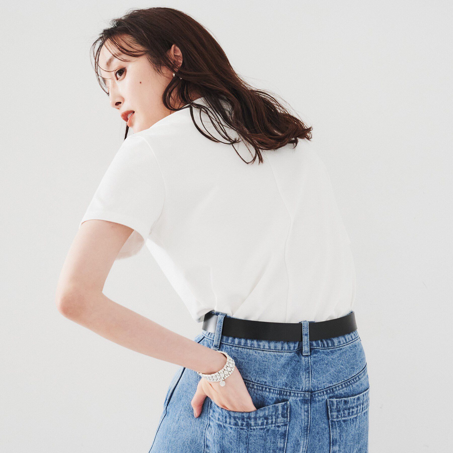 UNTITLED「オーガニックコットンTシャツ」|Tシャツ・カットソー|