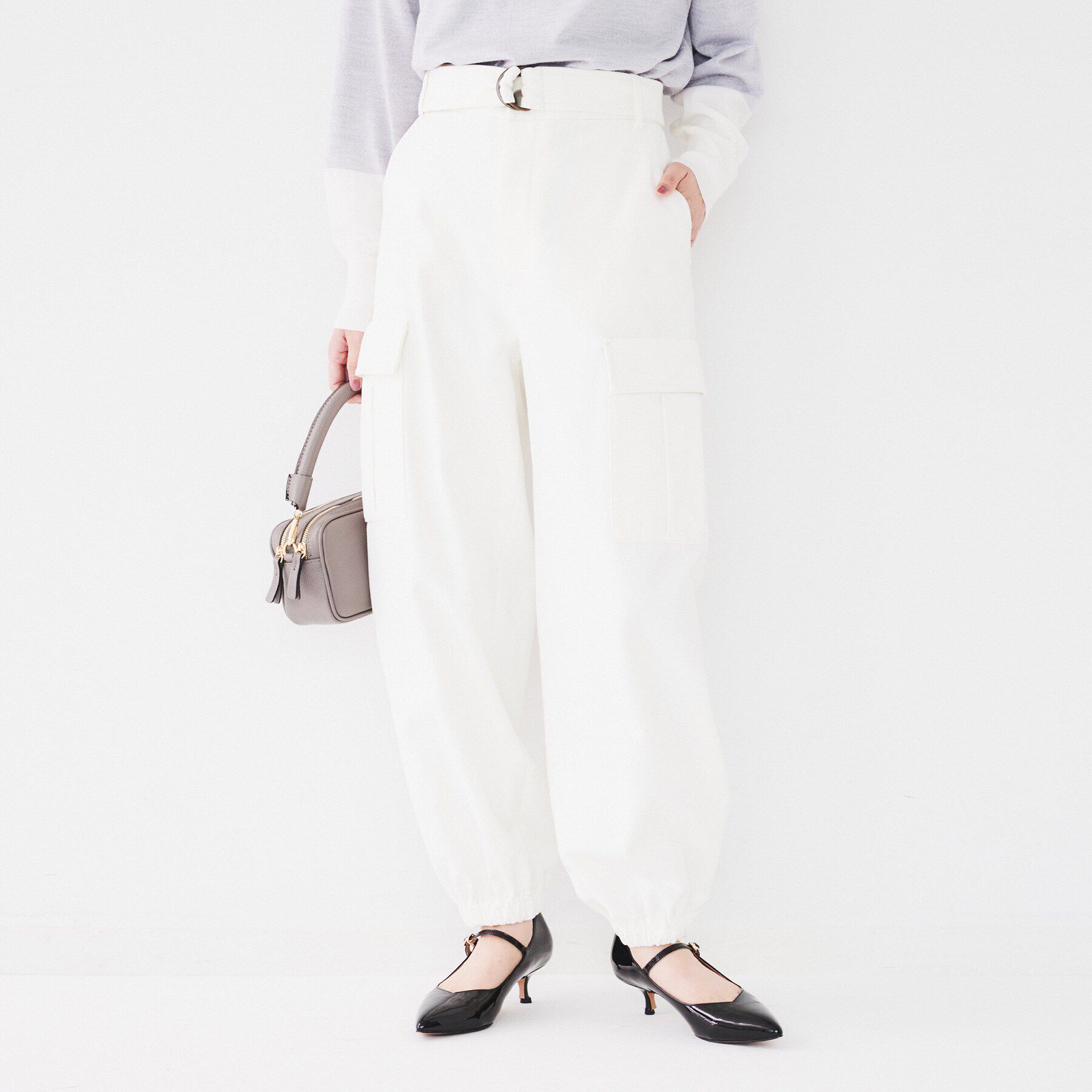 UNTITLED「【コットン100/イタリア素材】コットンモール カーゴパンツ」|その他|