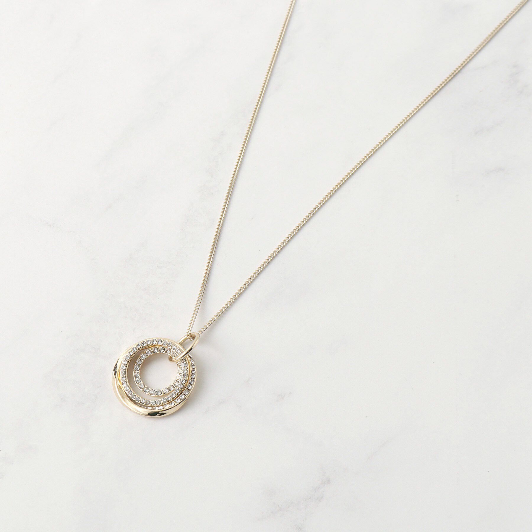 UNTITLED「トリプルワントップペンダント」|ネックレス|