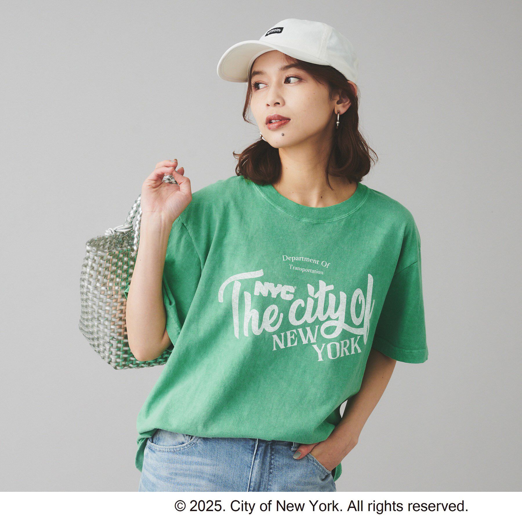 UNTITLED「【NYC&times;GOOD ROCK SPEED】ロゴTシャツ」|Tシャツ・カットソー|グリーン(022)