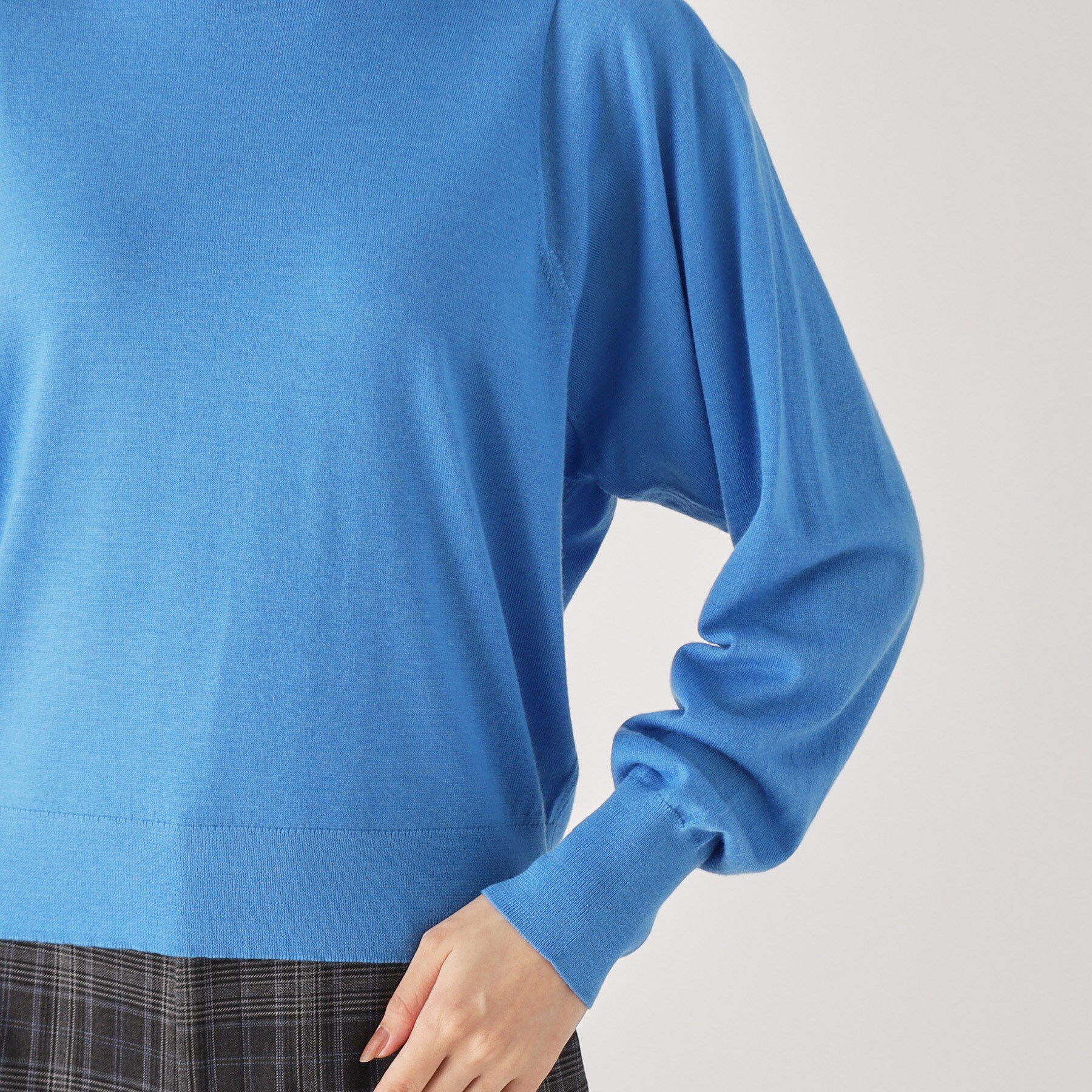 COUP DE CHANCE「【カシミヤ混】ハイゲージニットトップス」|ニット・セーター|