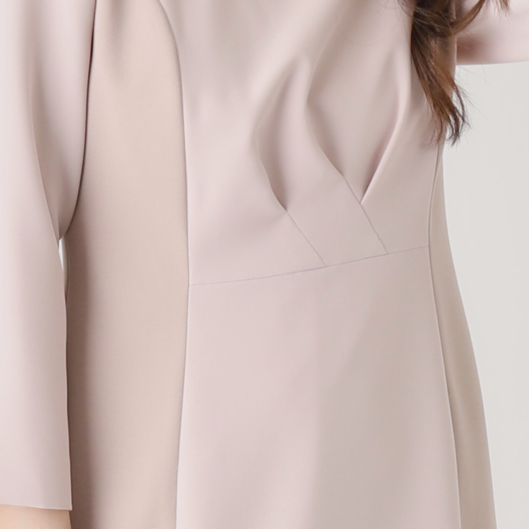 COUP DE CHANCE「【洗える／日本製】配色使いワンピース」|ワンピース|