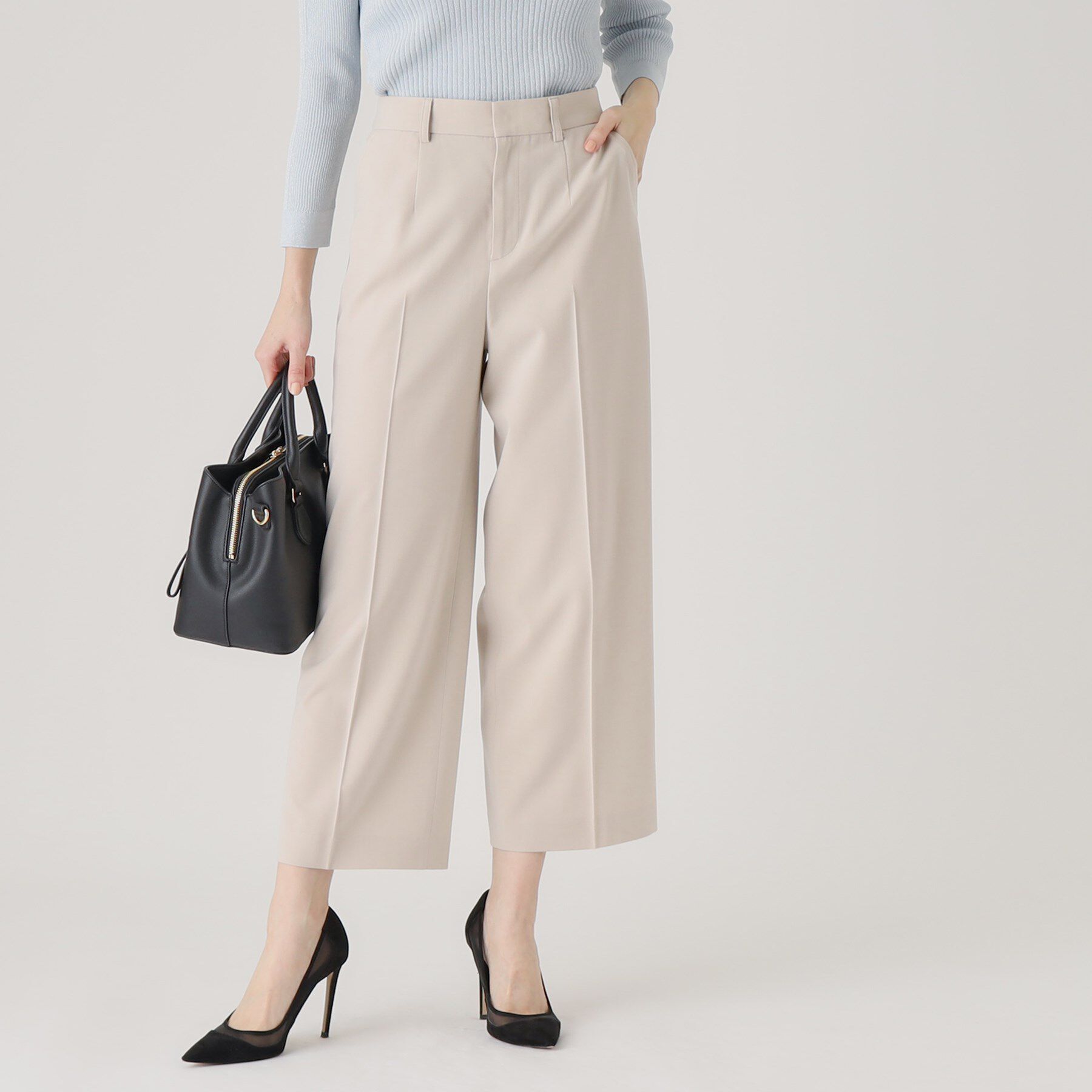 COUP DE CHANCE「【洗える／日本製】ストレートワイドパンツ」|その他|