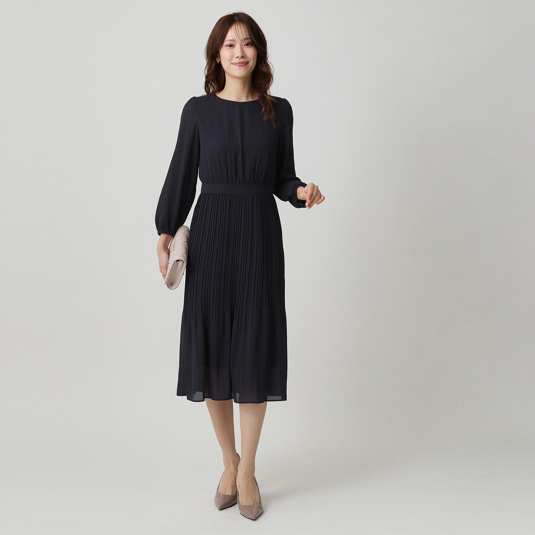 COUP DE CHANCE「【一枚着／ジャケットイン】プリーツワンピース」|ワンピース|