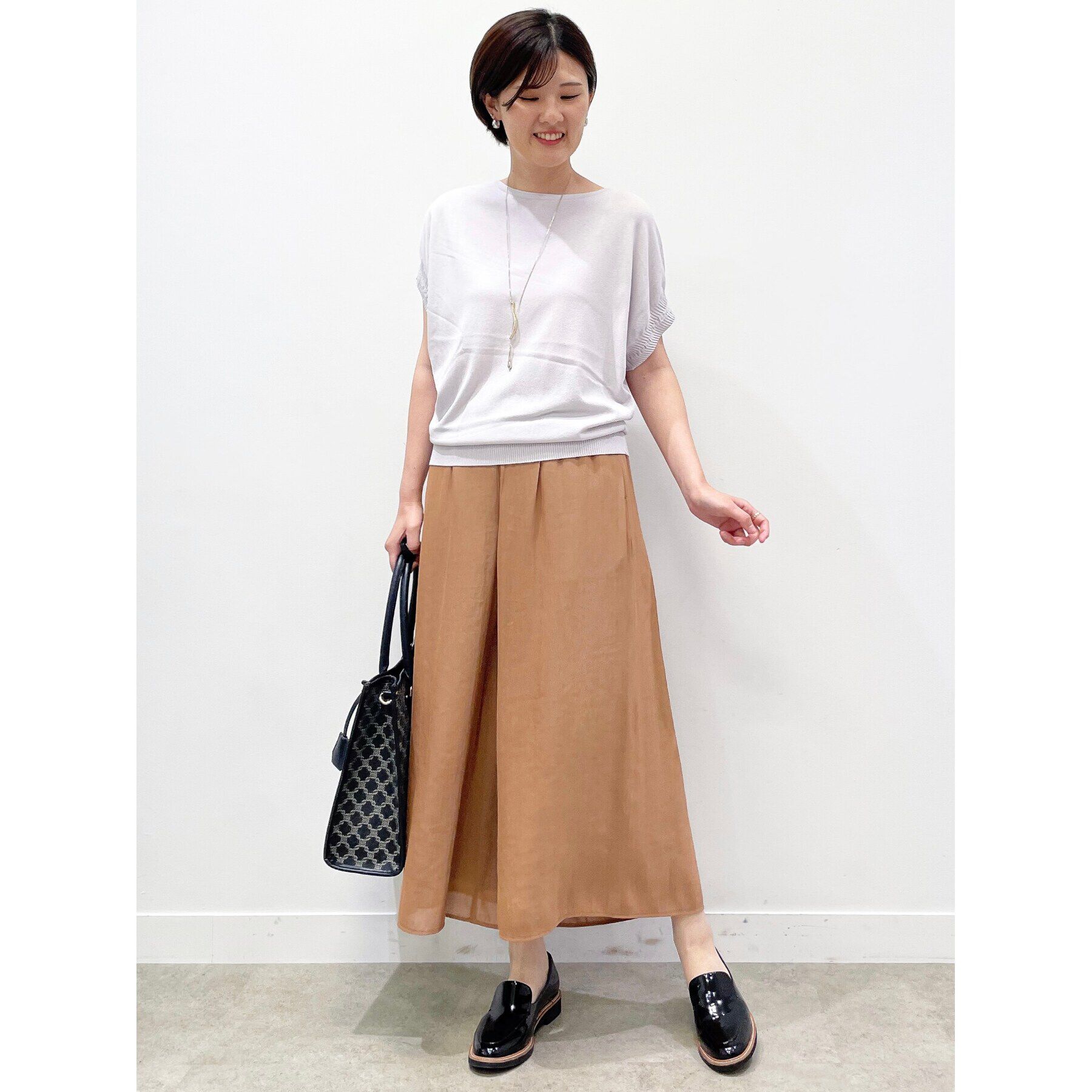 Reflect「【SALE／マシンウォッシュ可／ウエスト総ゴム】リラックススカーチョパンツ」|その他|