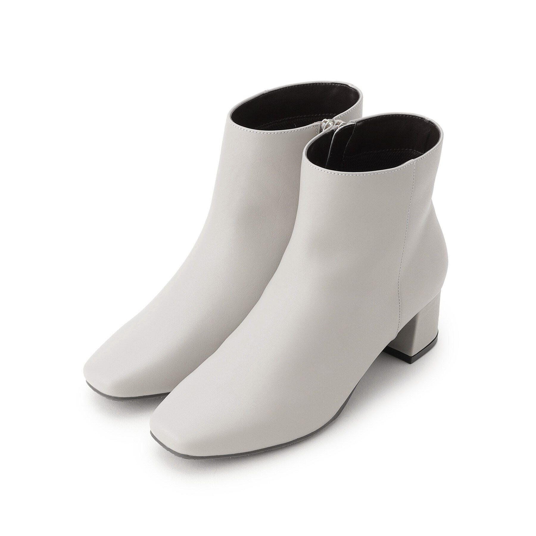 Reflect「【至福の履き心地／足元キレイ見え】やみつきショートブーツ」|ショートブーツ|グレージュ(050)