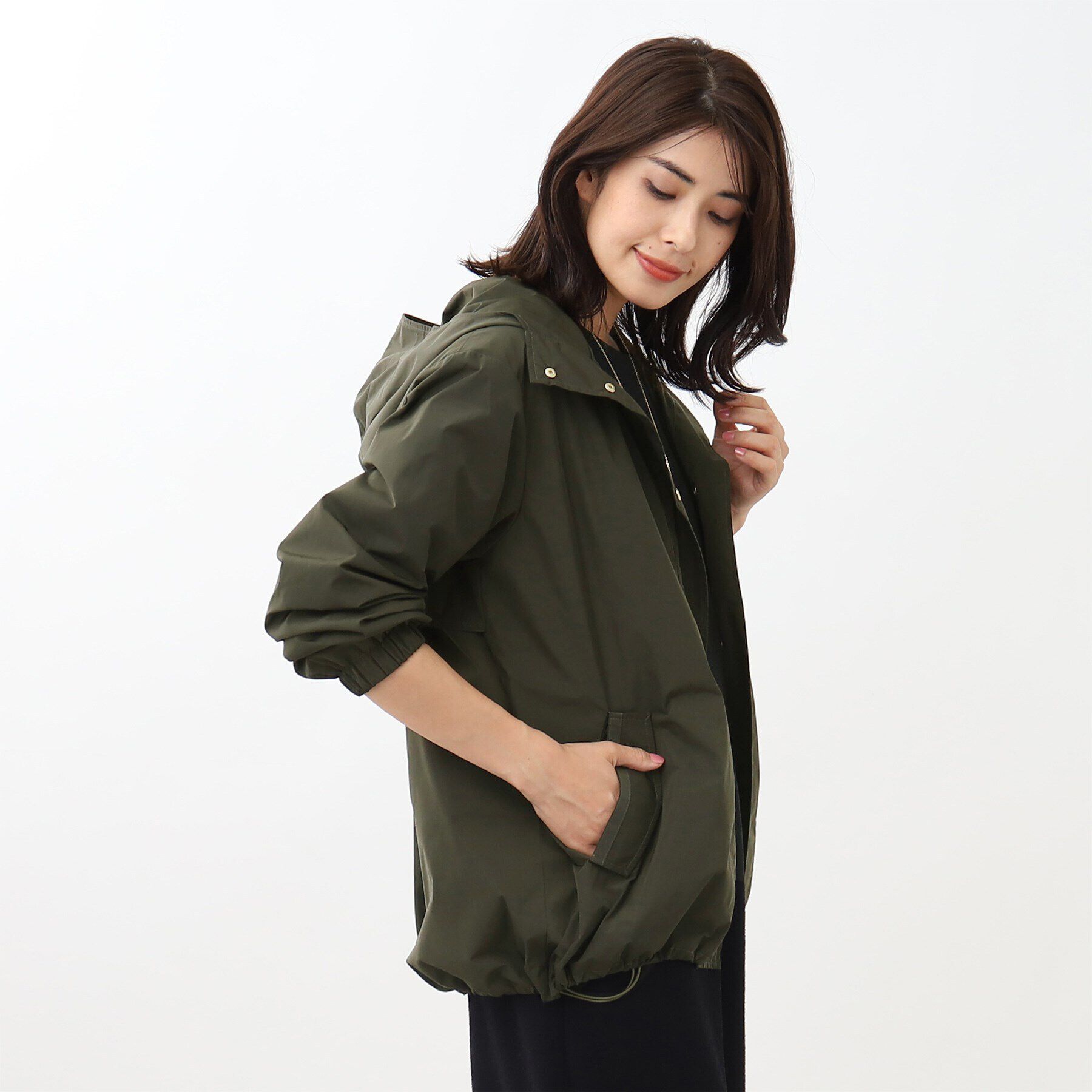 Reflect「【撥水】フーデッドマウンテンパーカー」|ブルゾン・スタジャン|