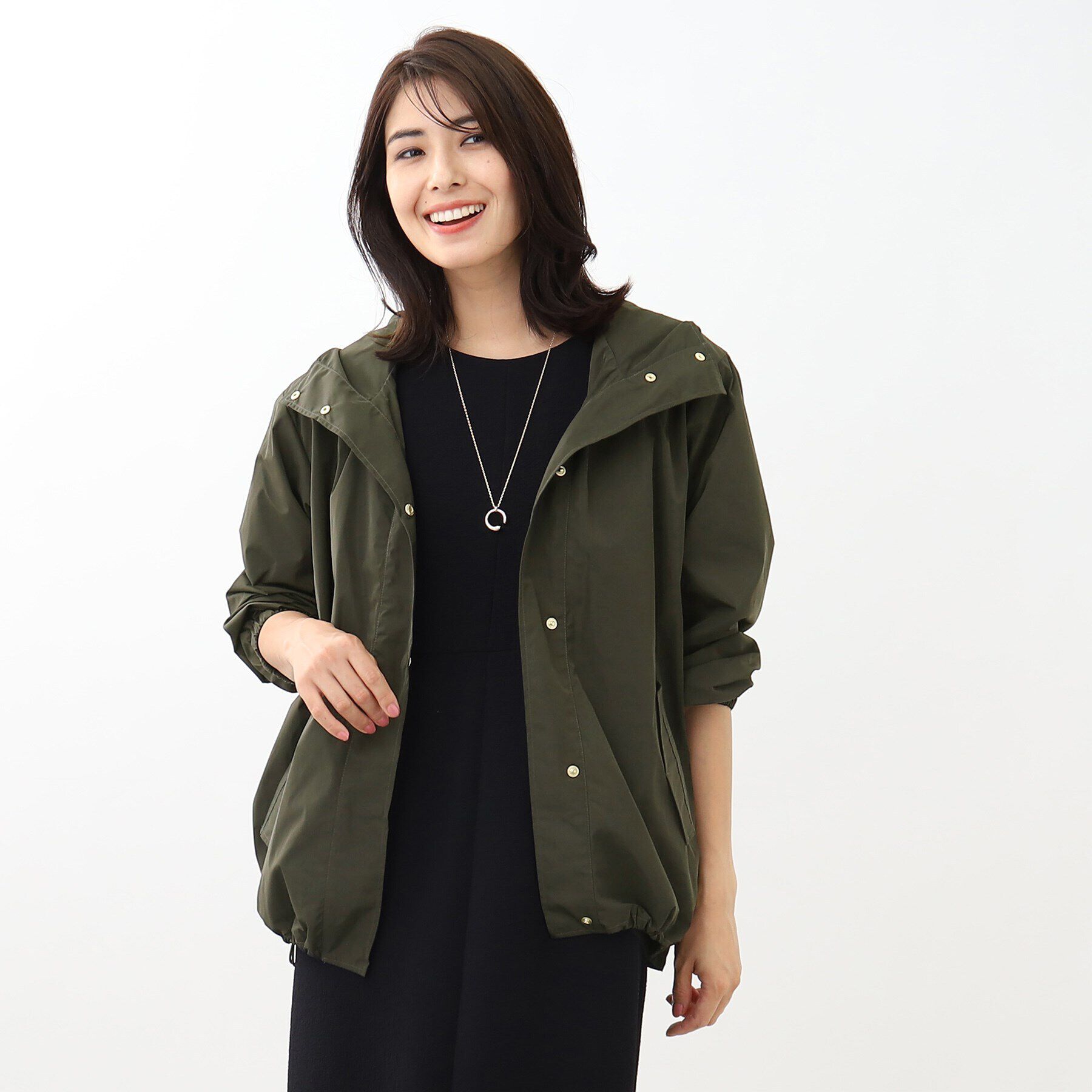 Reflect「【撥水】フーデッドマウンテンパーカー」|ブルゾン・スタジャン|