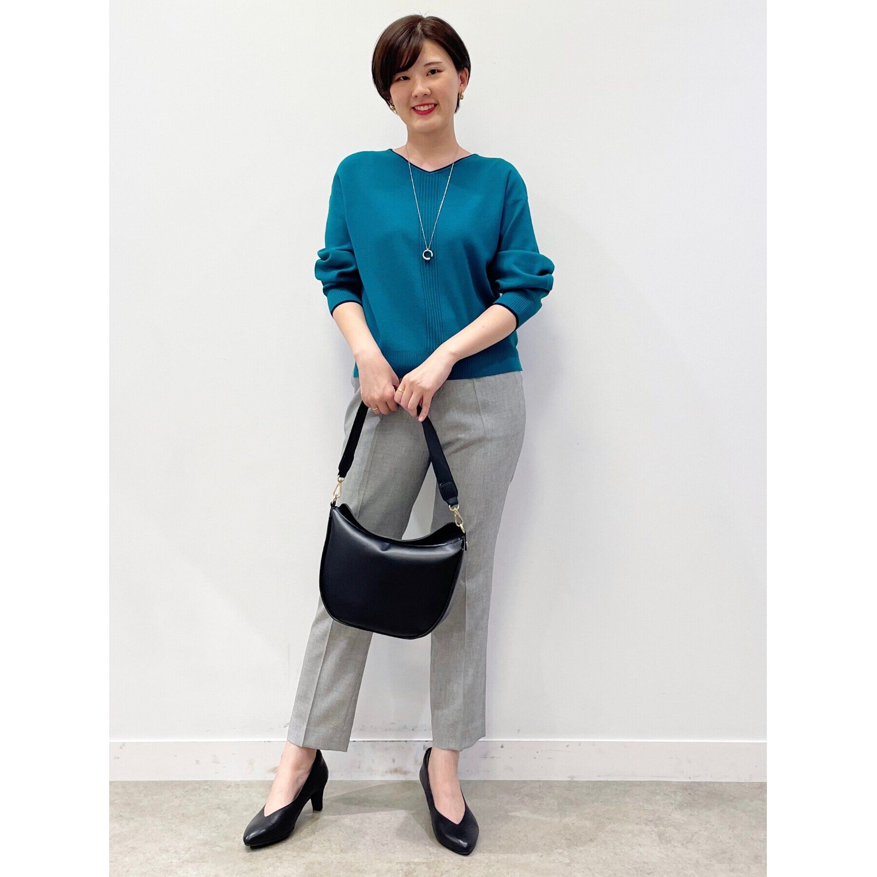 Reflect「【WEB限定カラーあり／手洗い可／セットアップ可】ゆるめフォルムニット」|ニット・セーター|