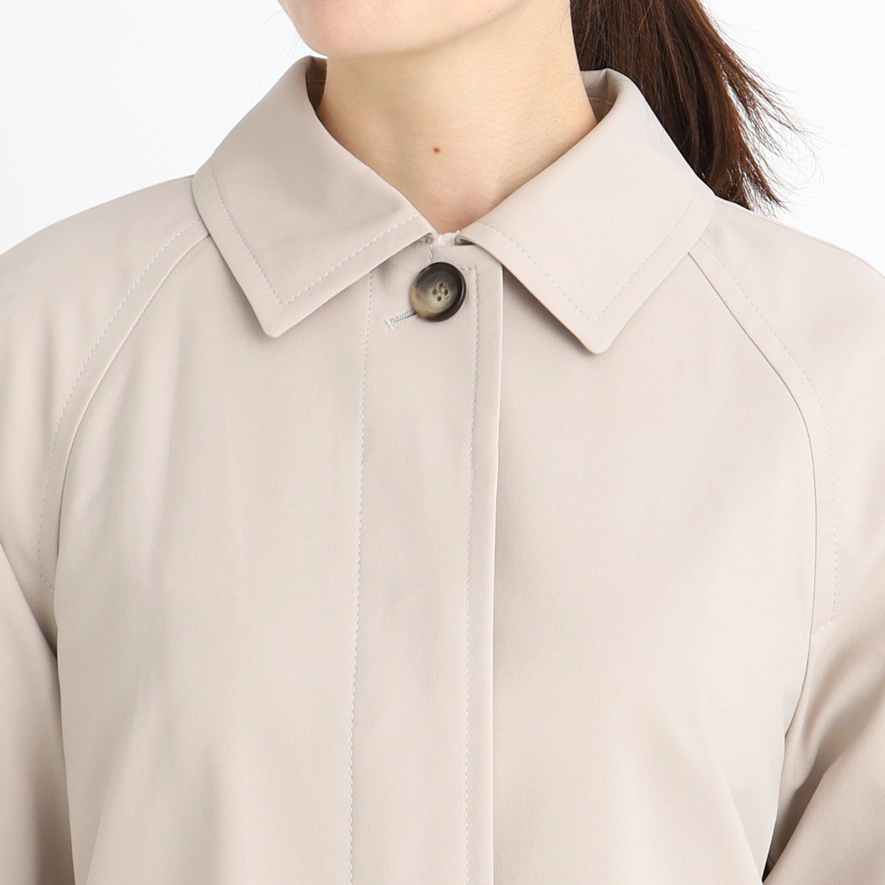 Reflect「【撥水】ストレッチステンカラーコート」|ステンカラーコート|