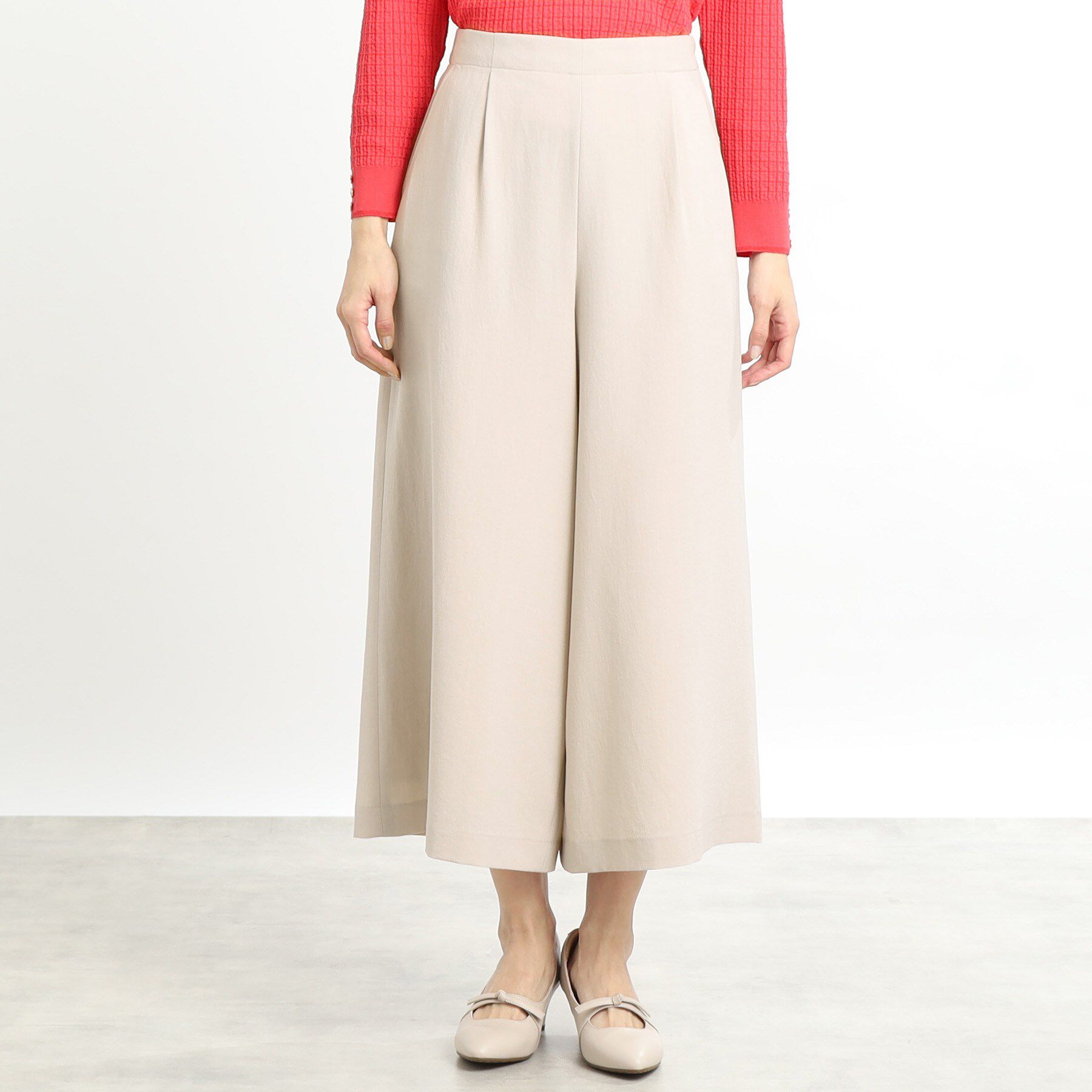 Reflect「【手洗い可】フリュイドスカーチョパンツ」|その他|