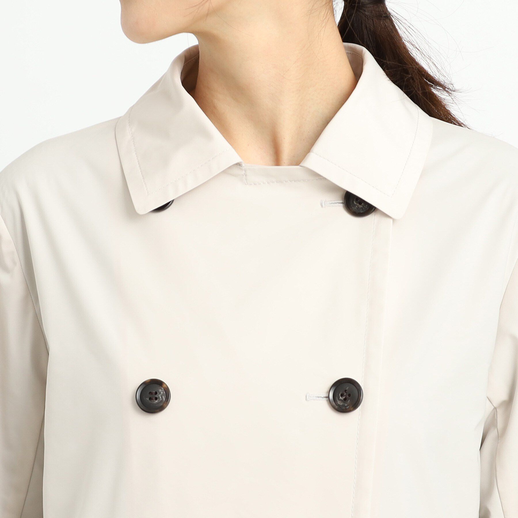 Reflect「【手洗い可／軽い着心地】ストレッチPコート」|ピーコート|