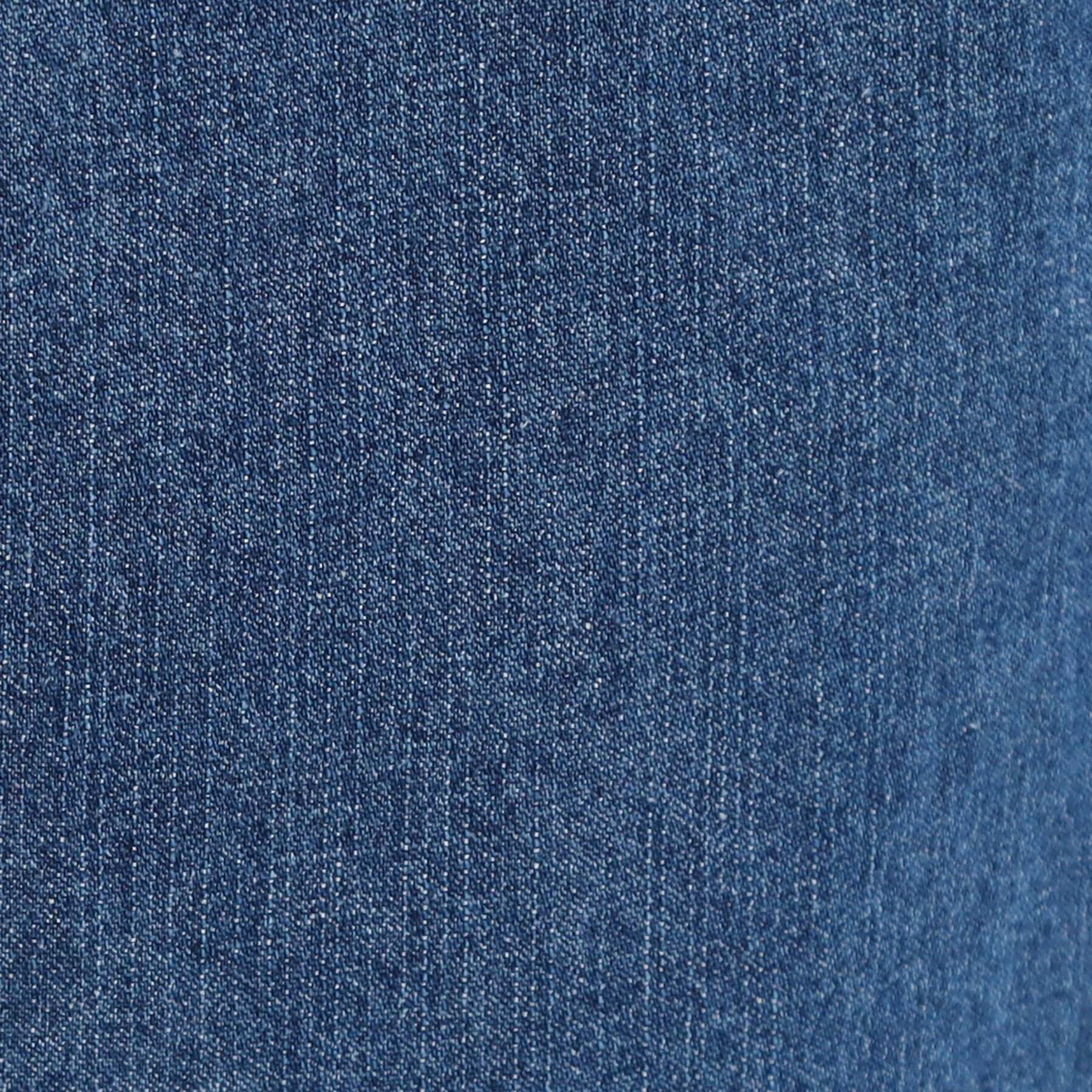 Reflect「【E‐QUALITY／手洗い可／細見え】ストレートシルエットデニムパンツ」|デニム|