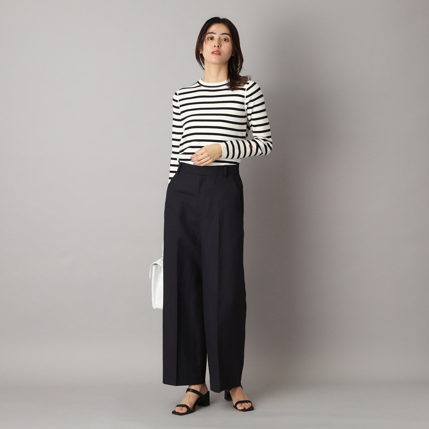 DRESSTERIOR「【美シルエット／洗える】リネンブレンドワイドパンツ」|その他|