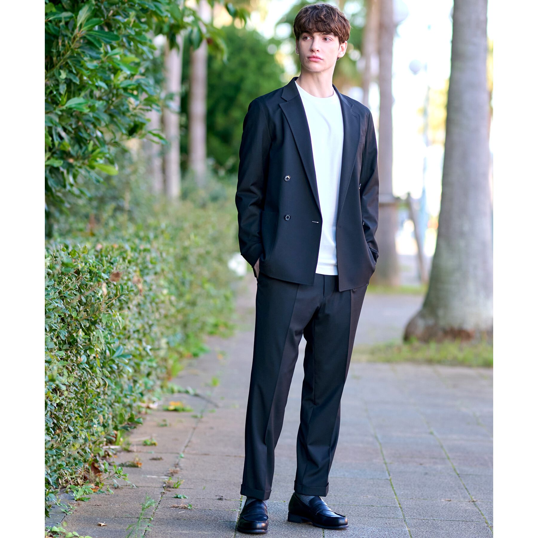 DRESSTERIOR「【セットアップ可／Monomax4月号掲載】クールタッチ クイックドライイージージャケット」|テーラードジャケット|