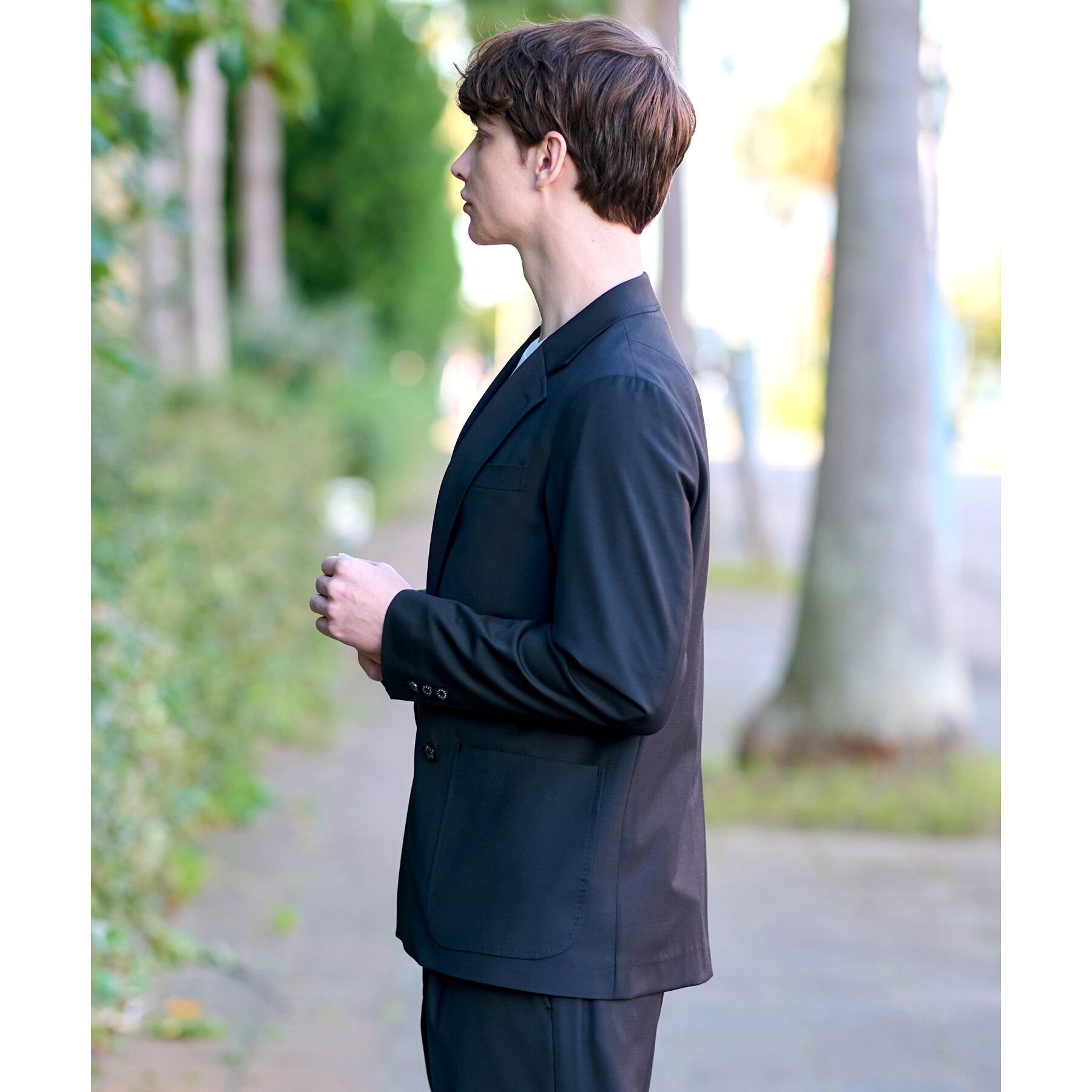 DRESSTERIOR「【セットアップ可／Monomax4月号掲載】クールタッチ クイックドライイージージャケット」|テーラードジャケット|