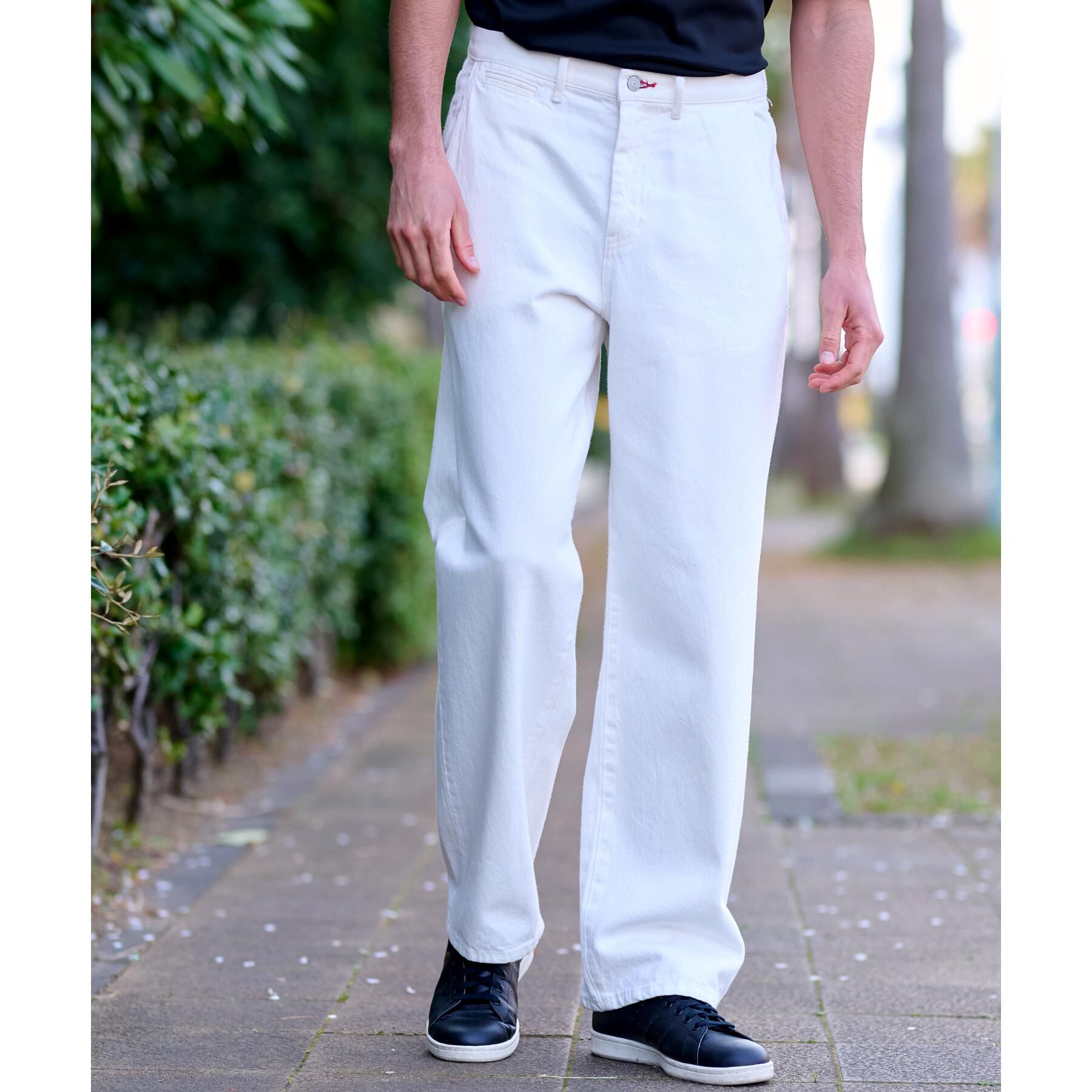 DRESSTERIOR「CONEデニム ワイドパンツ」|デニム|