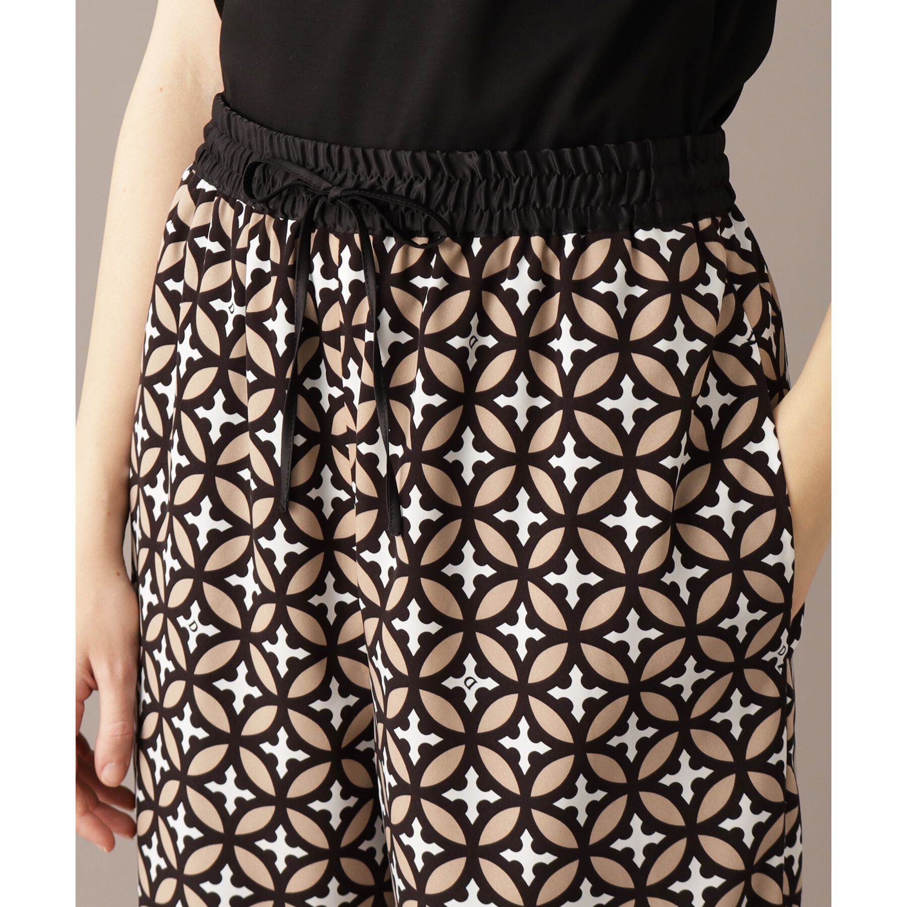 DRESSTERIOR「【ウエストゴム/オリジナル柄】オーバーラップサークルイージーパンツ」|その他|