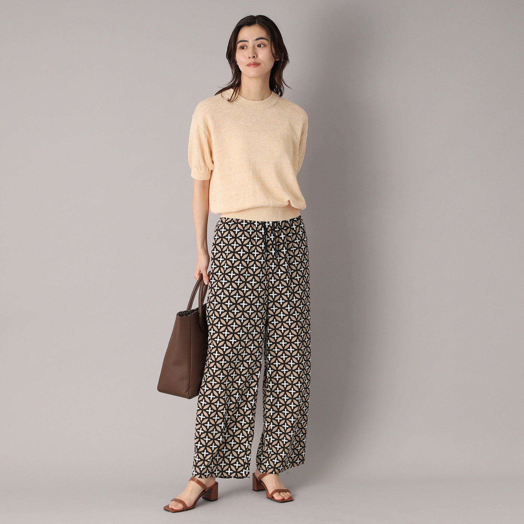 DRESSTERIOR「【ウエストゴム/オリジナル柄】オーバーラップサークルイージーパンツ」|その他|